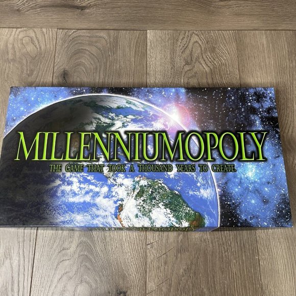 Millenniumopoly Millennium Monopoly Board Game Late for the Sky Complete - Picture 2 of 15
